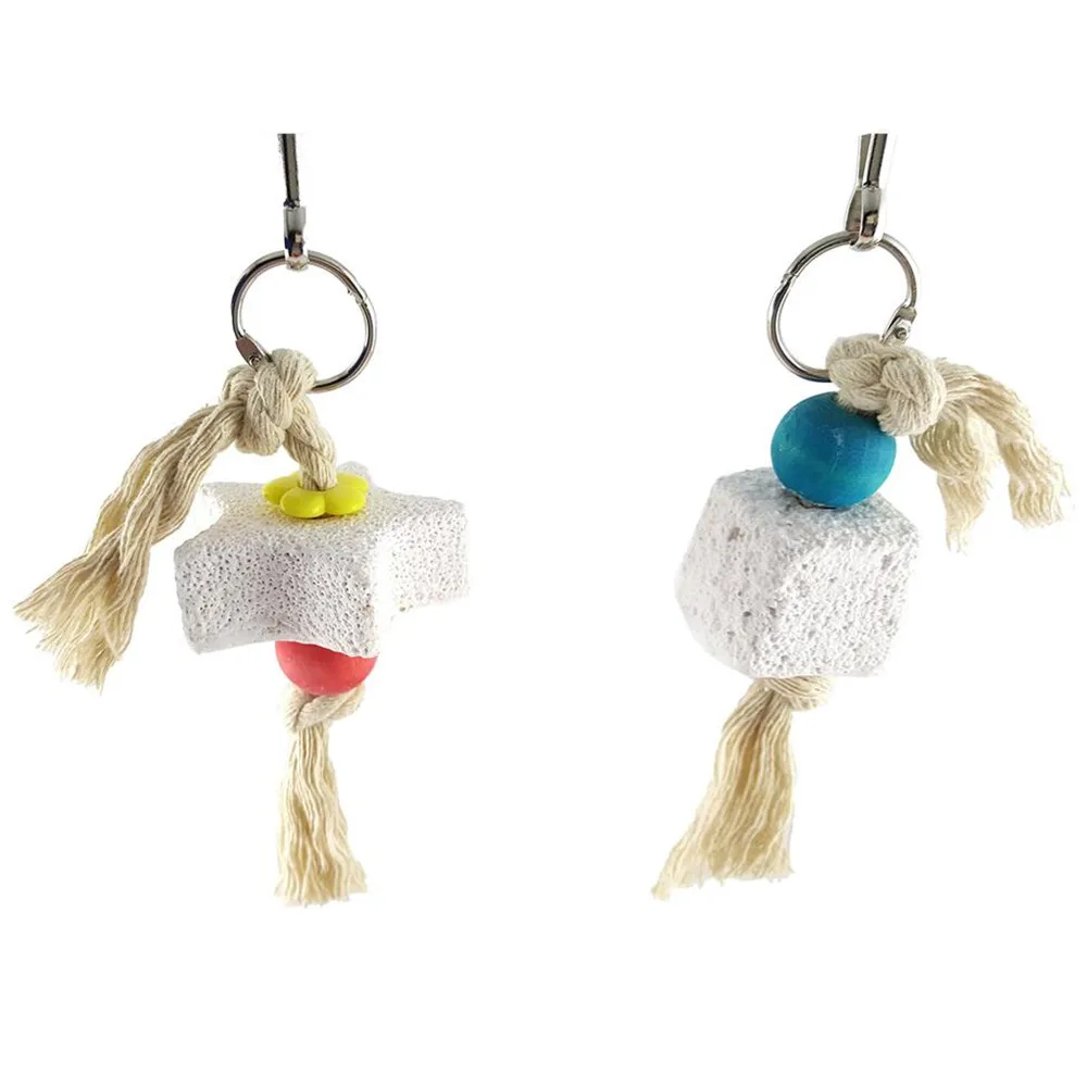 Птица хомяк Попугай Кролик жевать укус игрушки зубы точильном камне с