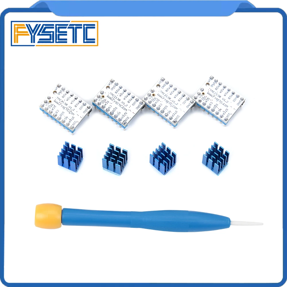 

Драйвер шагового двигателя Stepstick F6 TMC2130 V1.2, 4 шт., для функционального летающего провода SPI, специально для FYESTC F6 VS TMC2130 V1.1
