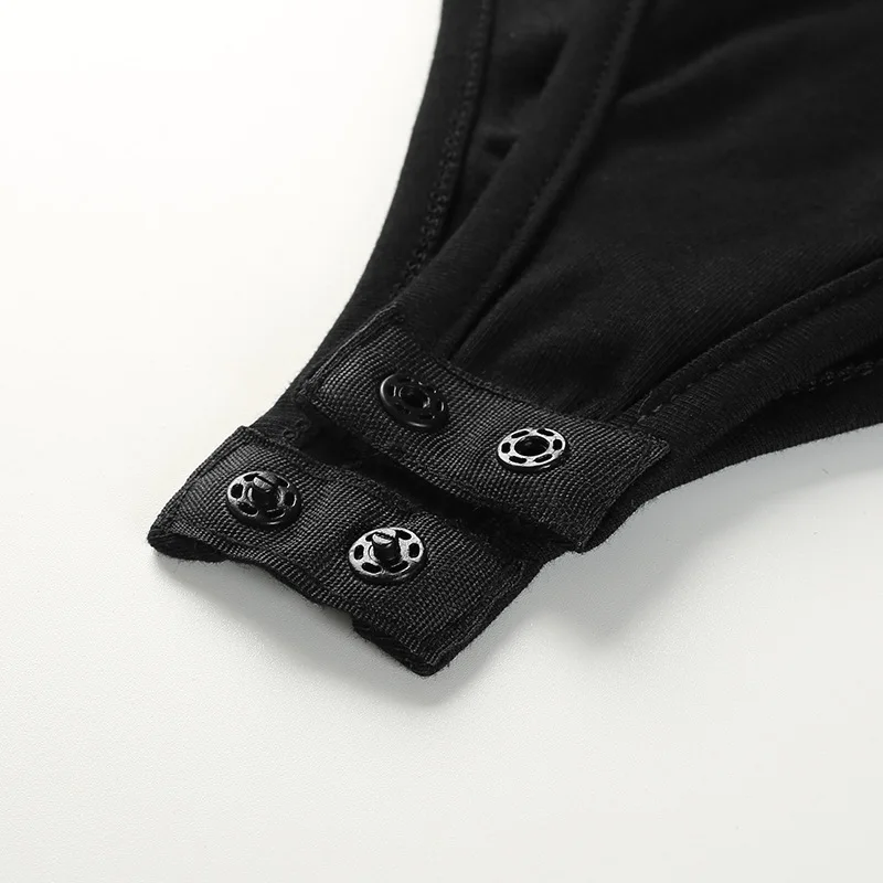 ЛИВА девушка Strappy боди Для женщин Backles черный Летние пляжные без рукавов крест