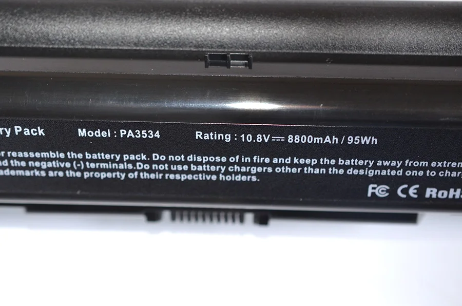 Аккумулятор на 8800 мА · ч для Toshiba A300 A500 L200 L300 L500 L550 L505 L555 M202 pa3534 3534 pa3534u Φ Satellite|battery for