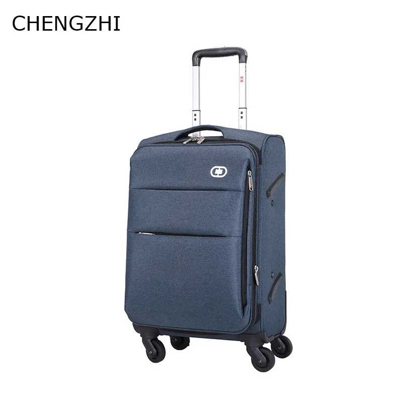 CHENGZHI 2" 24" 28 дюймов высокая емкость Сумки на колёсиках Spinner для мужчин и женщин бизнес чемодан на колесиках пароль Дорожная сумка на колесиках