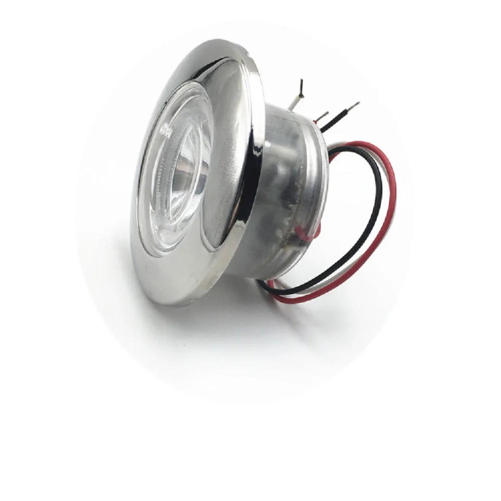 2W Round 3 Inch Dome light LED Ceiling Light Warm White +RGB for RV Yacht Marine Boat | Автомобили и мотоциклы