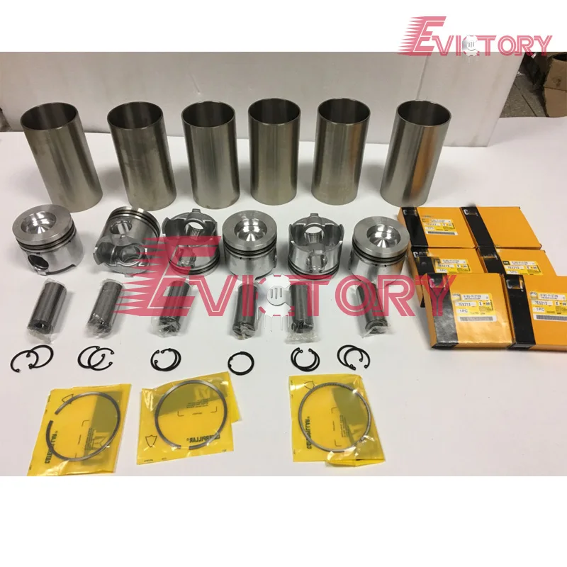 Для Caterpillar комплект для капремонта двигателя 3116T 3116DITA 3116 поршень + кольцевая
