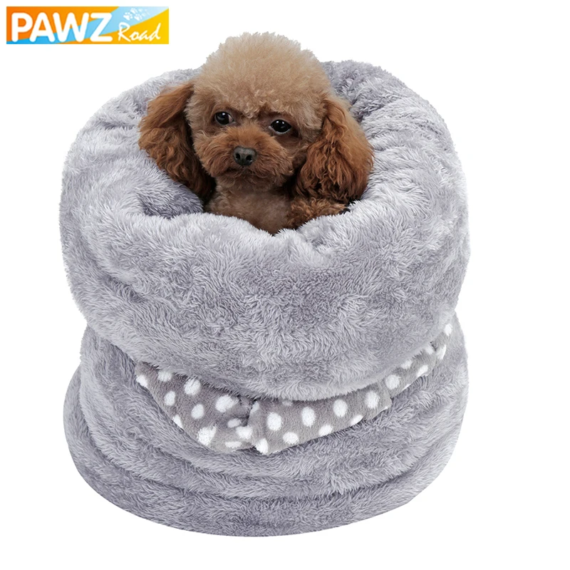 PAWZRoad спальный мешок для питомца кота собаки мягкие уютные кровати Подушка