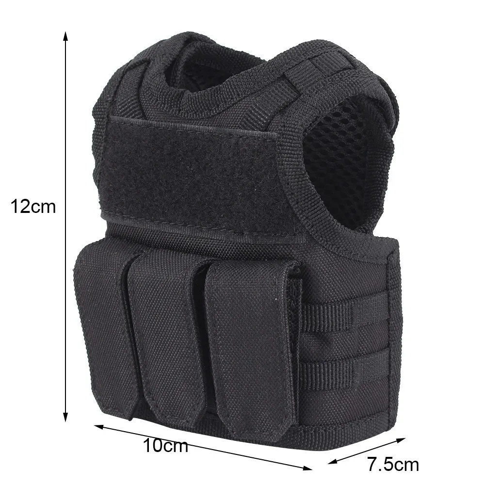 Тактический пивной жилет военный Molle мини бутылка для вина крышка охладитель