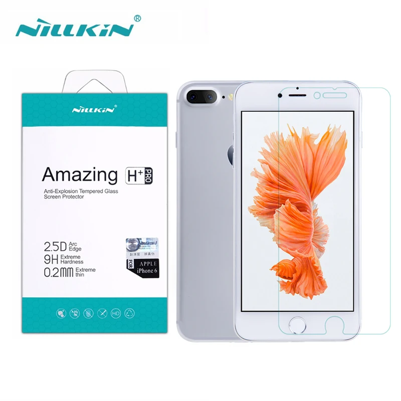 H Plus Pro Nillkin Защитная пленка для iPhone 8/8 Plus/iPhone 7/7 Plus Amazing H+ Pro 0,2 мм взрывозащищенное Закаленное стекло - Цвет: H Plus Pro