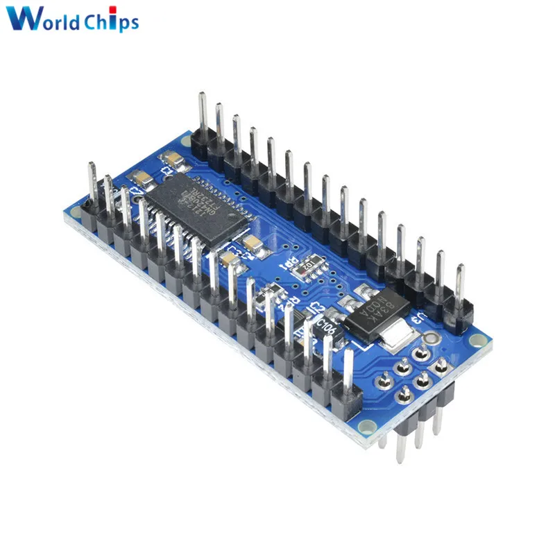 Мини USB Nano V3.0 3 0 FT232 чип ATmega328 Atmega328p микроконтроллер 5 в 16 м МГц плата модуль для Arduino