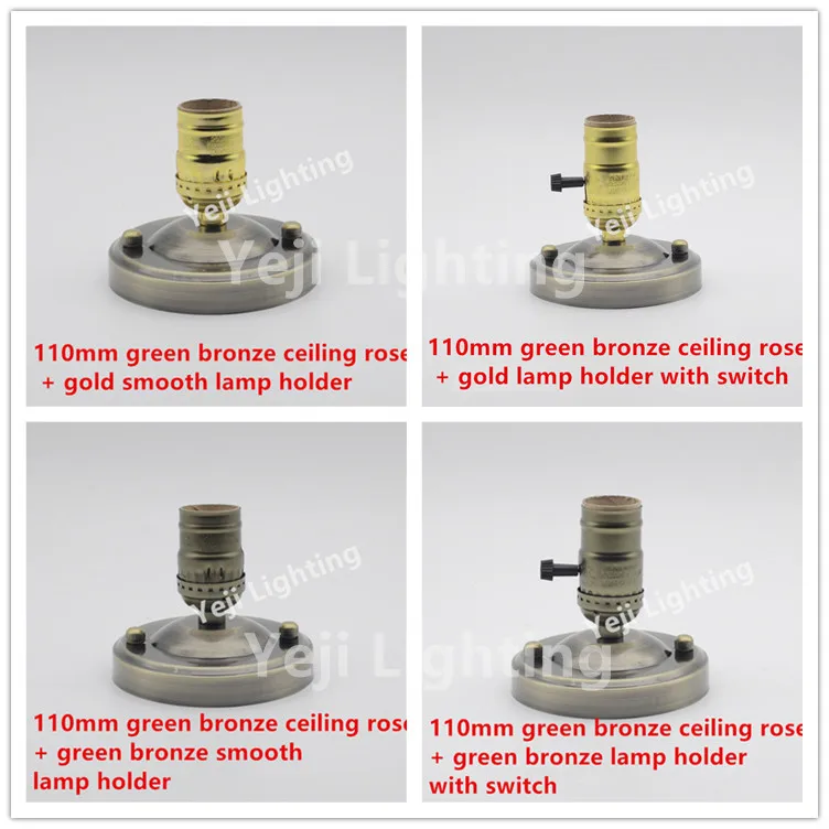 Настольная лампа Эдисона винтажная алюминиевая Ретро E27 светодиодная трубчатые