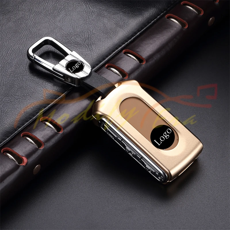 

1pc High-quality Aluminum Alloy Car Key Protecting Shell Key Covers Case For 2018 Volvo XC60 XC90 S90 V90 Accessory Car-Styling