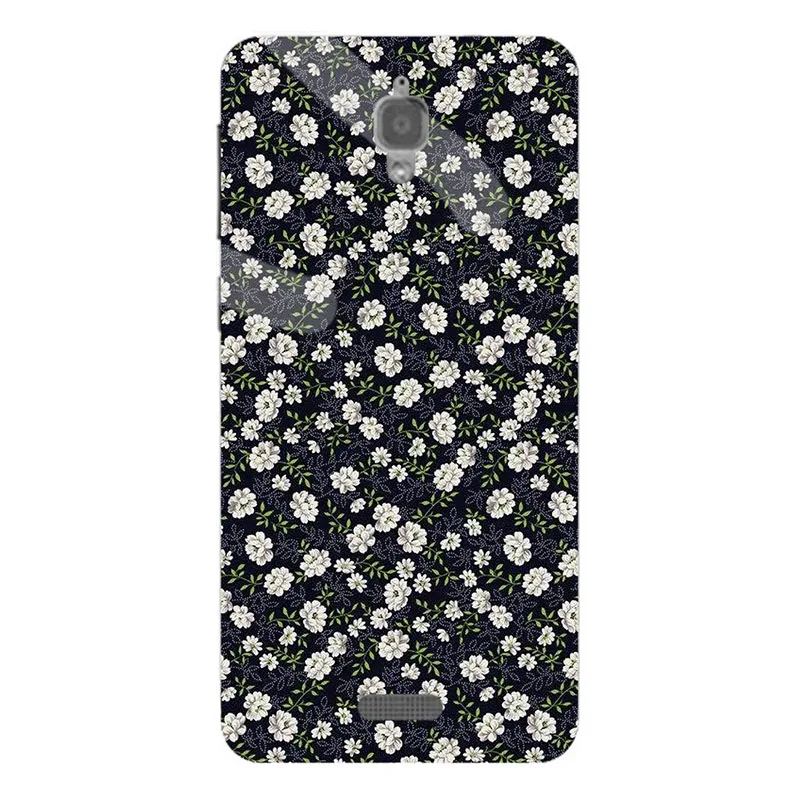 For Coque Lenovo S660 Case Cover Flowers Plants Scenery Soft TPU Silicone Phone Cases S668T 4.7&quot Back |