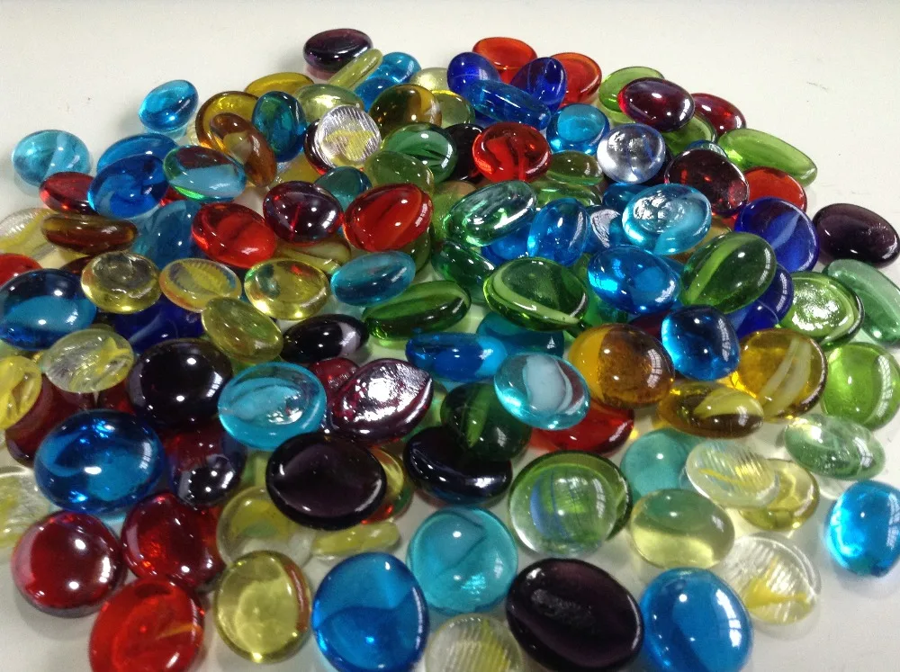 Разные цвета полосатые плоские стеклянные настенные наклейки украшение для