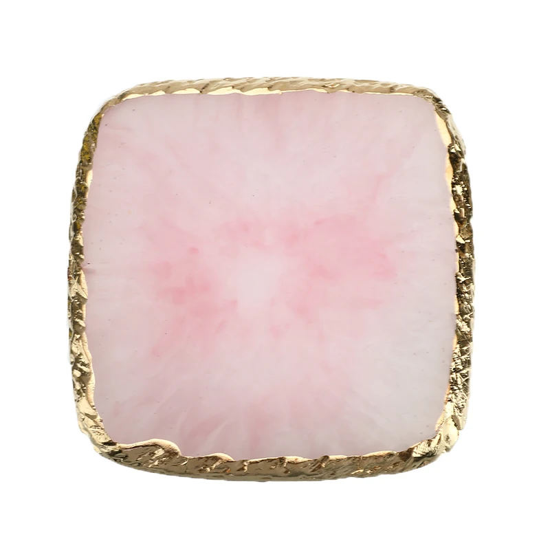 Квадратная палитра цветов для ногтей из натуральной смолы держатель рисования