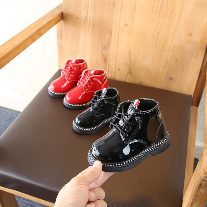 Детская обувь Детские ботинки для мальчиков и девочек сезон зима весна осень