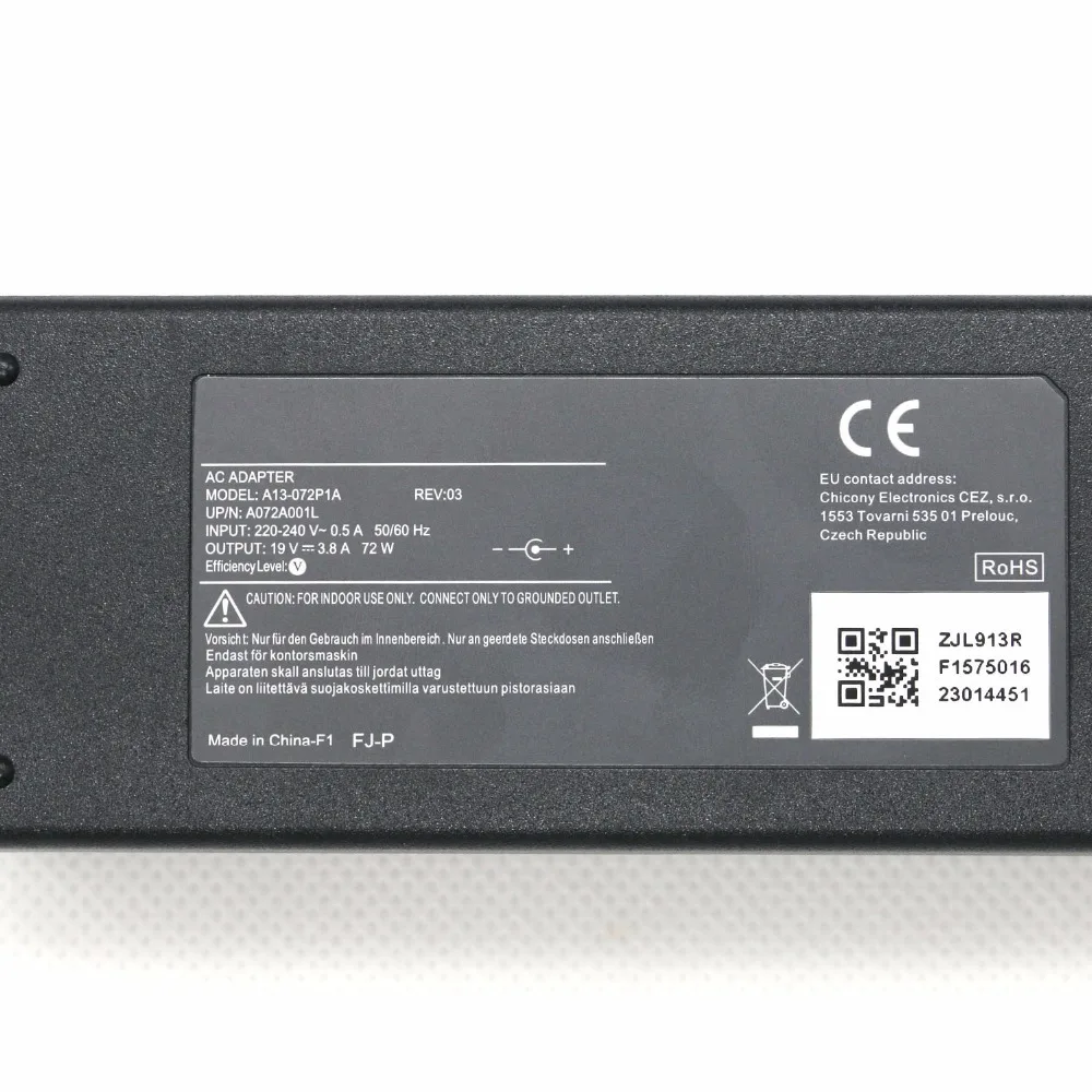 19V 3.8A 72W 5.5*2.5mm A13-072P1A A072A001L Laptop AC Adapter Power Supply Battery Charger | Компьютеры и офис
