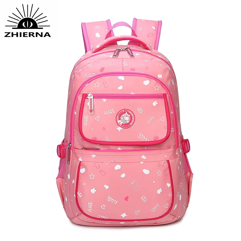 Zhierna 2017 Школа Моды Рюкзак Женщины Дети Школьный Back Pack Досуг Корейский Дамы