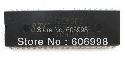 10 шт./лот STC89C52RC STC 89C52 40C P DIP 40 серийный программируемый микроконтроллер бесплатная