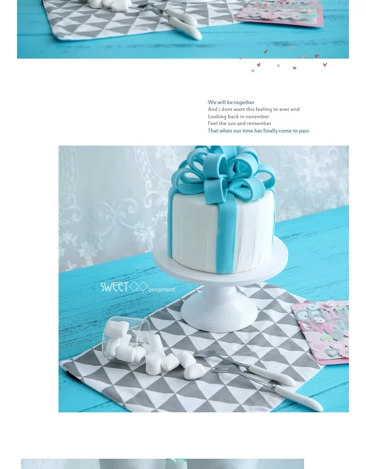 SWEETGO 8 дюймов подставка для торта помадка Инструменты для торта 20*12 см Посуда для выпечки украшения торта вечерние принадлежности для сладкого десерта стол для торта
