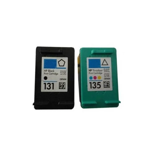 

Vilaxh 2 шт. черный и цветной для HP 131 135 совместимый чернильные картриджи для HP Photosmart 2710 2610 325 шт 2355 DJ6840 5740