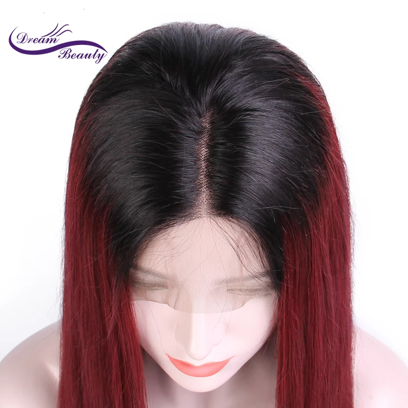 Dream beauty бразильские шелковистые прямые 13x6 длинные глубокие части парик с