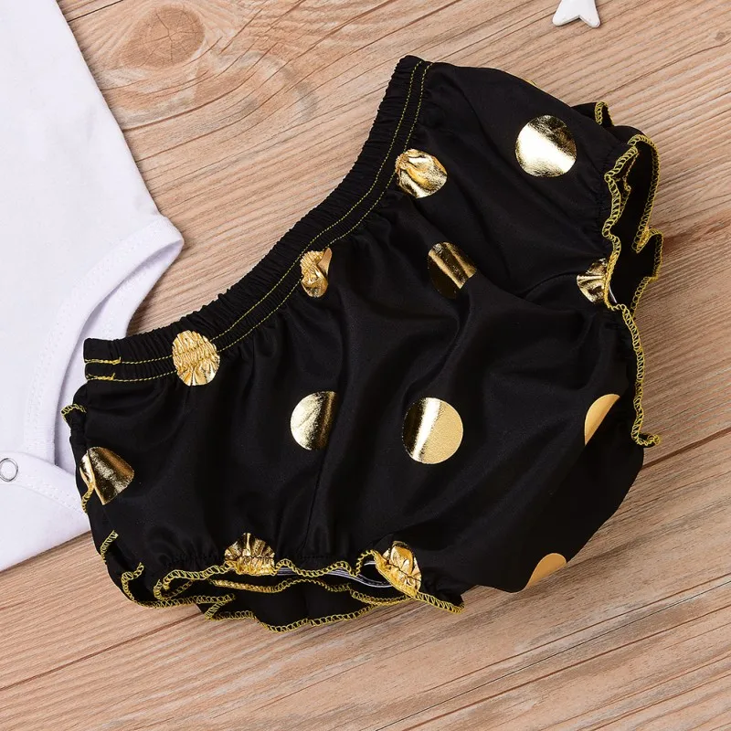 

Summer Infant Newborn Toddler Baby Girls Outfit Clothes Romper Jumpsuit Bodysuit+Pants Set 2pcs For 0-18M Kids New