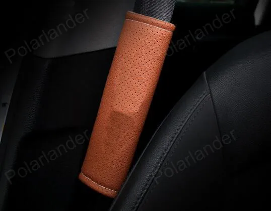 Автомобиль-Стайлинг плеча защиты удобные ремень мат для/UDI A4L A6L Q3 Q5 A3 Q7 авто Детская безопасность Ремень безопасности Обложка