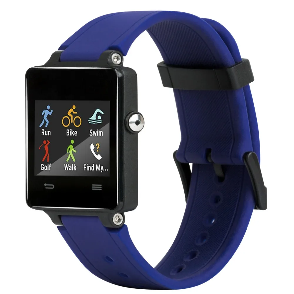 Baaletc для Garmin Vivoactive Ацетатный ремешок мягкий силиконовый сменный фитнес-браслет с застежками для Garmin Vivoactive