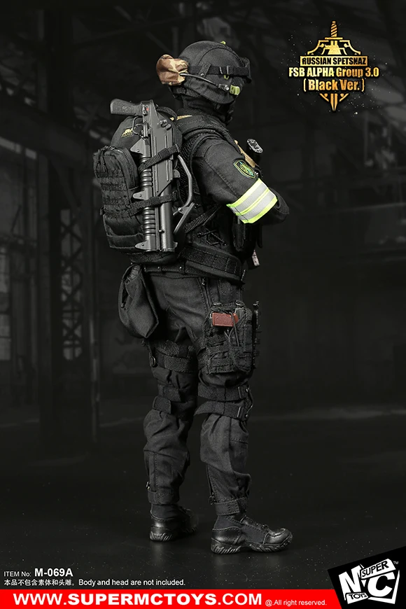 SuperMCTOYS M-069 1/6 русский спецназ FSB Alfa Group 3,0 Набор для 12 дюймовых фигурок DIY