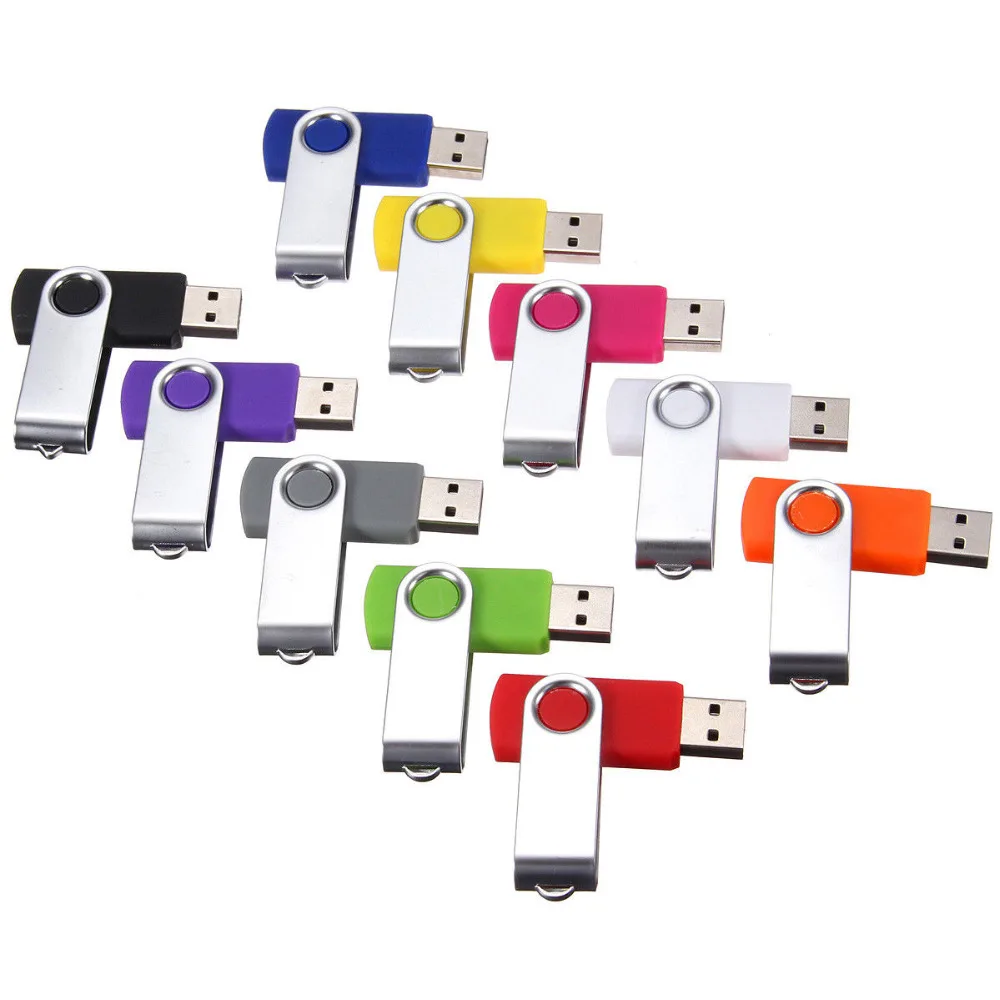 16 Гб вращающийся USB флеш накопитель 64 ГБ 32 Поворотный 128 usb карта памяти 8 4 2 0