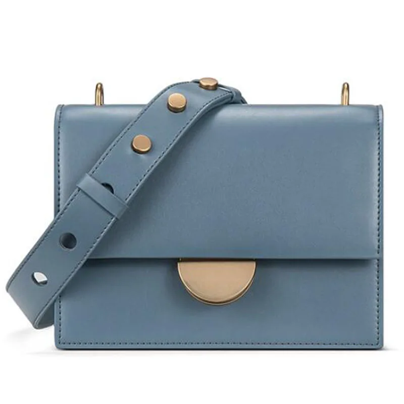 Genuine Leather Women bag Ms handbag new shoulder fashion portable Messenger Leisure Small square package | Багаж и сумки