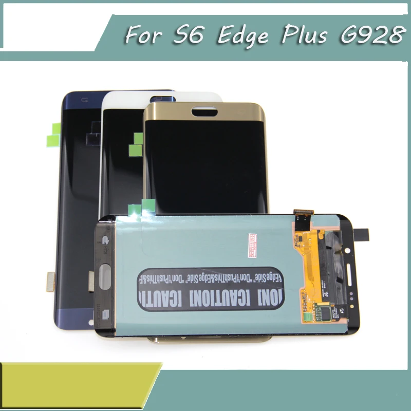 Замена LCD для Samsung Galaxy S6 Edge Plus G928F сенсорный экран дигитайзер в сборе|Экраны
