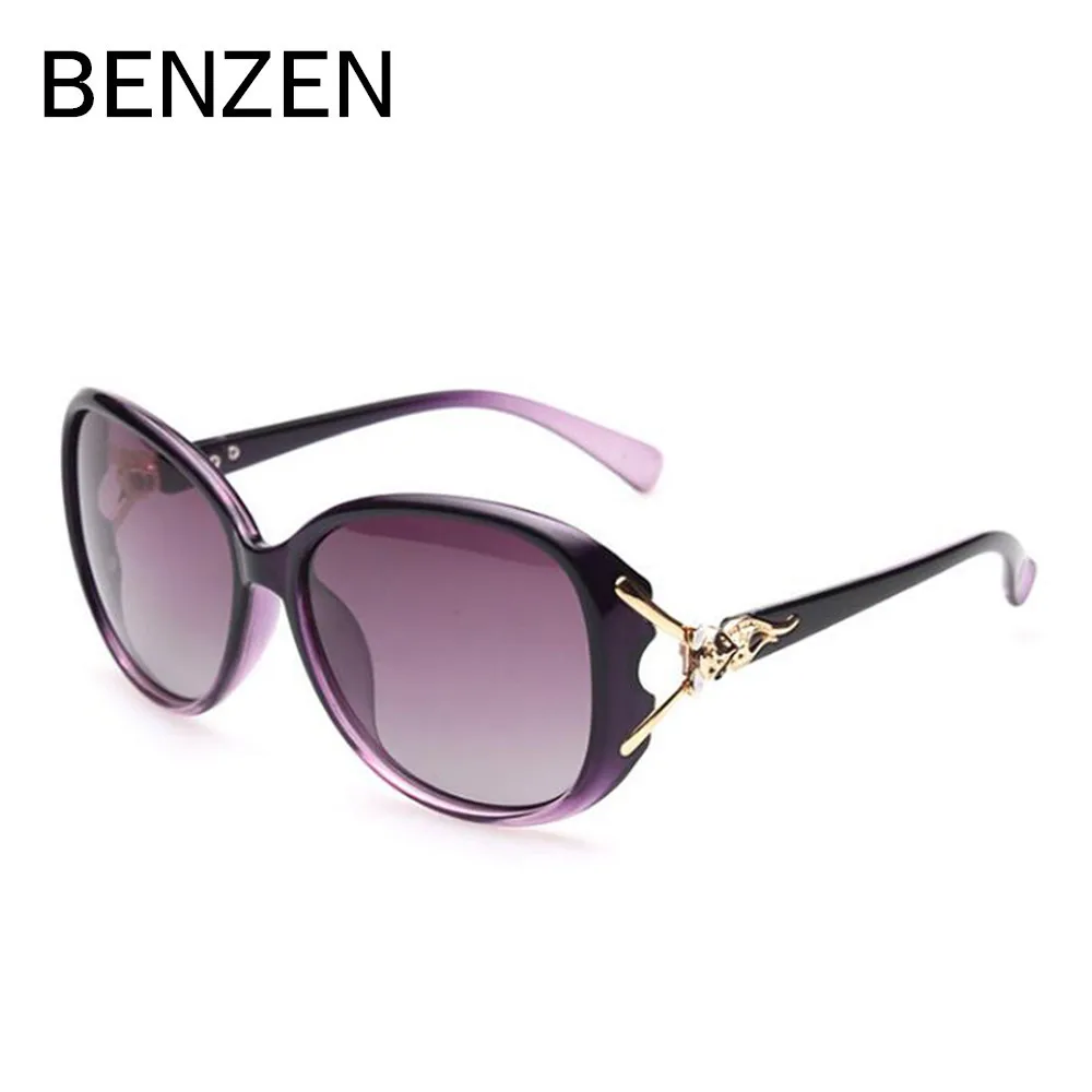 Солнцезащитные очки BENZEN поляризационные Для женщин солнцезащитные Винтаж