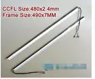 4 шт. 22-дюймовые широкие двойные лампы CCFL с рамкой, Подсветка ЖК-лампы с корпусом, CCFL с крышкой, CCFL:480 мм x 2,4 мм, рамка: 490 мм x 7 мм