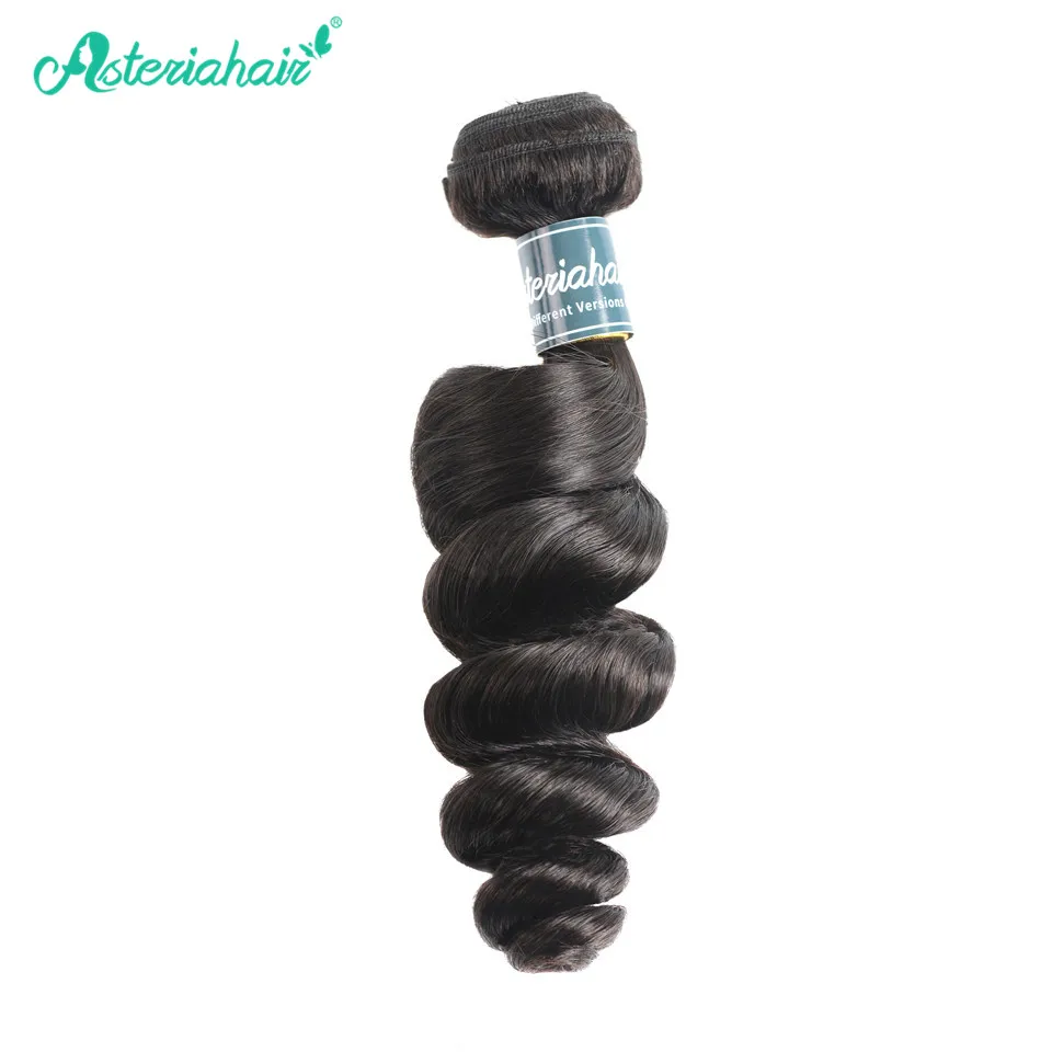 Asteria Hair 3 шт. бразильские свободные волнистые в наборе 10 30 дюймов Натуральные