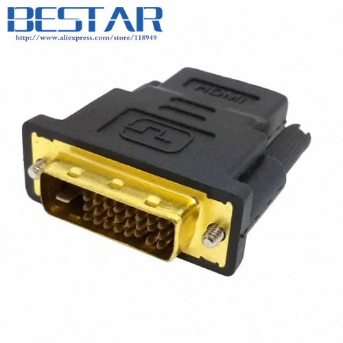 Видеоконвертер Dightal DVI папа HDMI мама адаптер HDTV 1080p видео преобразователь разъем|dvi