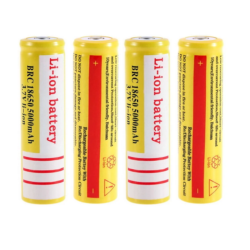 GTF 3 7 V 5000mah 18650 литий ионный аккумулятор Батарея перезаряжаемый для RC игрушки