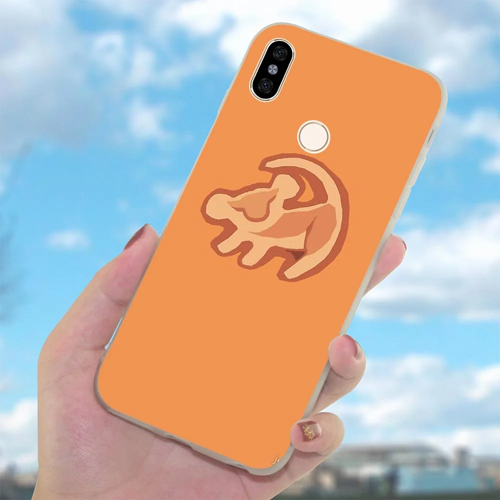 Мягкий ТПУ чехол Король Лев для Xiaomi Mi 9 se A1 8 SE A2 Lite Чехлы Redmi Note5 5Pro 4X 5 Plus 5A 4A