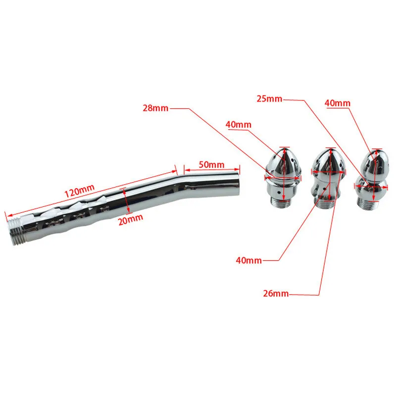WETIPS ручной Анальный Душ гигиенический полив клизма душ мытье биде туалет