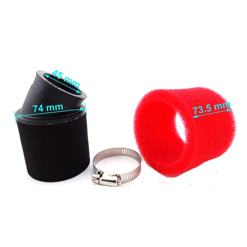 Воздушный фильтр XLSION 45 мм из пены для 150cc 160cc 200cc 250cc CRF50 CRF70 CRF110 KLX TTR мотоцикла