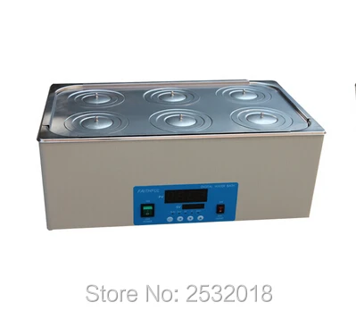 Лабораторные Термостатические водяные ванны с 6 отверстиями могут растягиваться