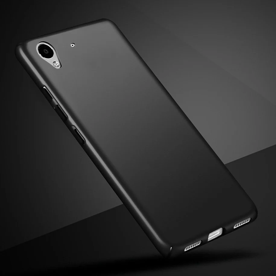 Black Пластиковый чехол для телефона s для чехол для huawei Y6 II, Твердый чехол для задней панели из поликарбоната для huawei Y6 II Y 6 2 Y6II CAM-L21, 5,5 дюймов, чехол Etui, бампер - Цвет: Black