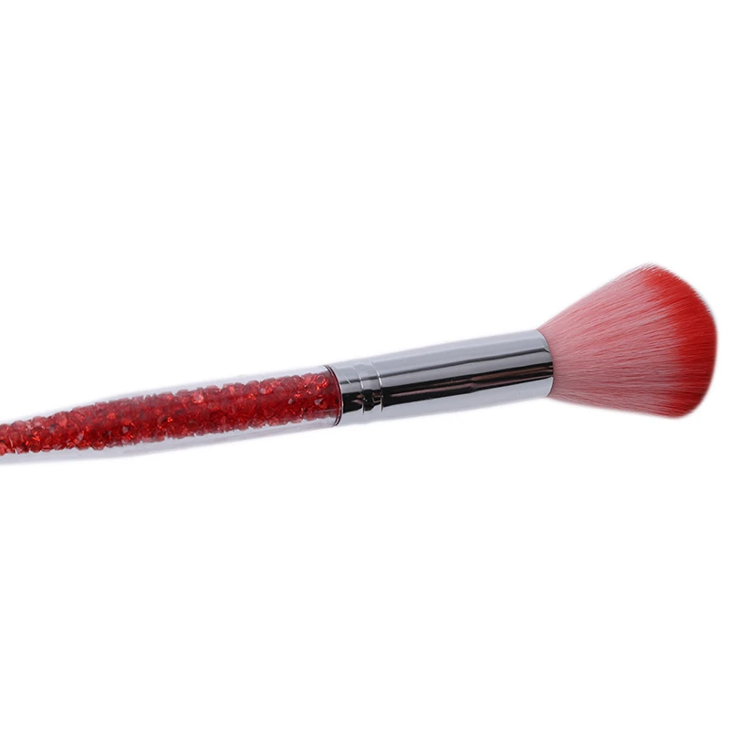 7 цветов модные акриловые кисти для УФ геля со стразами ручка ногтей инструменты