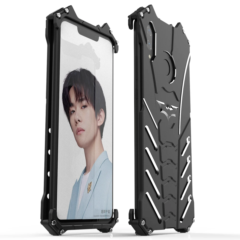 Металлический чехол для Huawei Nova 3 алюминиевый защитный 3i Бэтмен противоударный