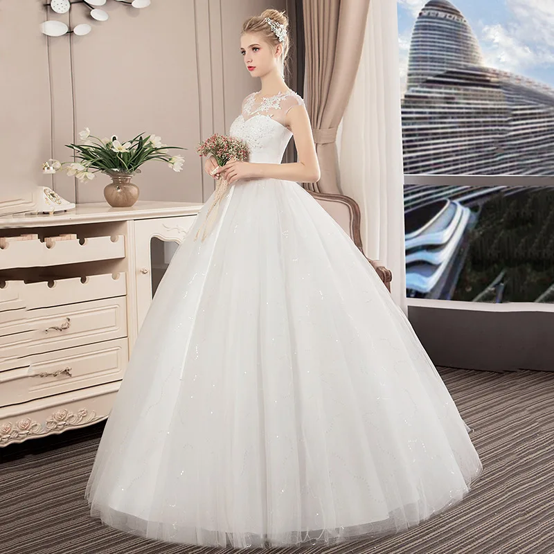 Женское свадебное платье белое кружево на заказ размера плюс | Свадьбы и