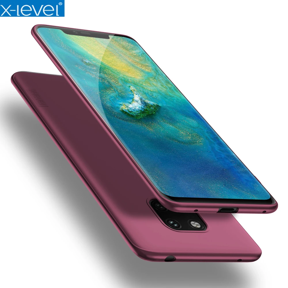 Чехол-накладка для Huawei P50 P40 P30 Mate 40 30 20 Pro Plus ультратонкий матовый мягкий из ТПУ |