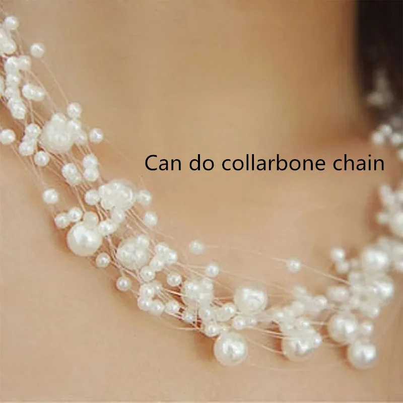 Бусины с имитацией под жемчуг 3 / 8 мм Длина 1 2 м | Дом и сад