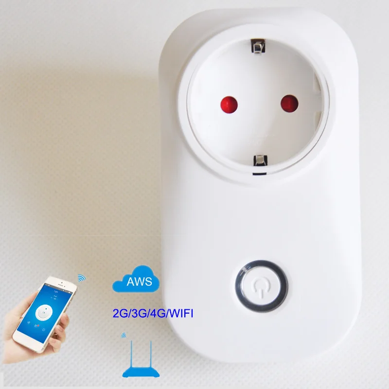 Умная розетка Sonoff S20 с Wi-Fi ЕС дистанционное управление переключатель