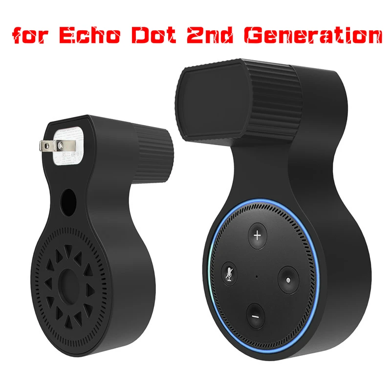 Настенное Крепление Вешалка Подставка для Echo Dot 2-го поколения круглых умных