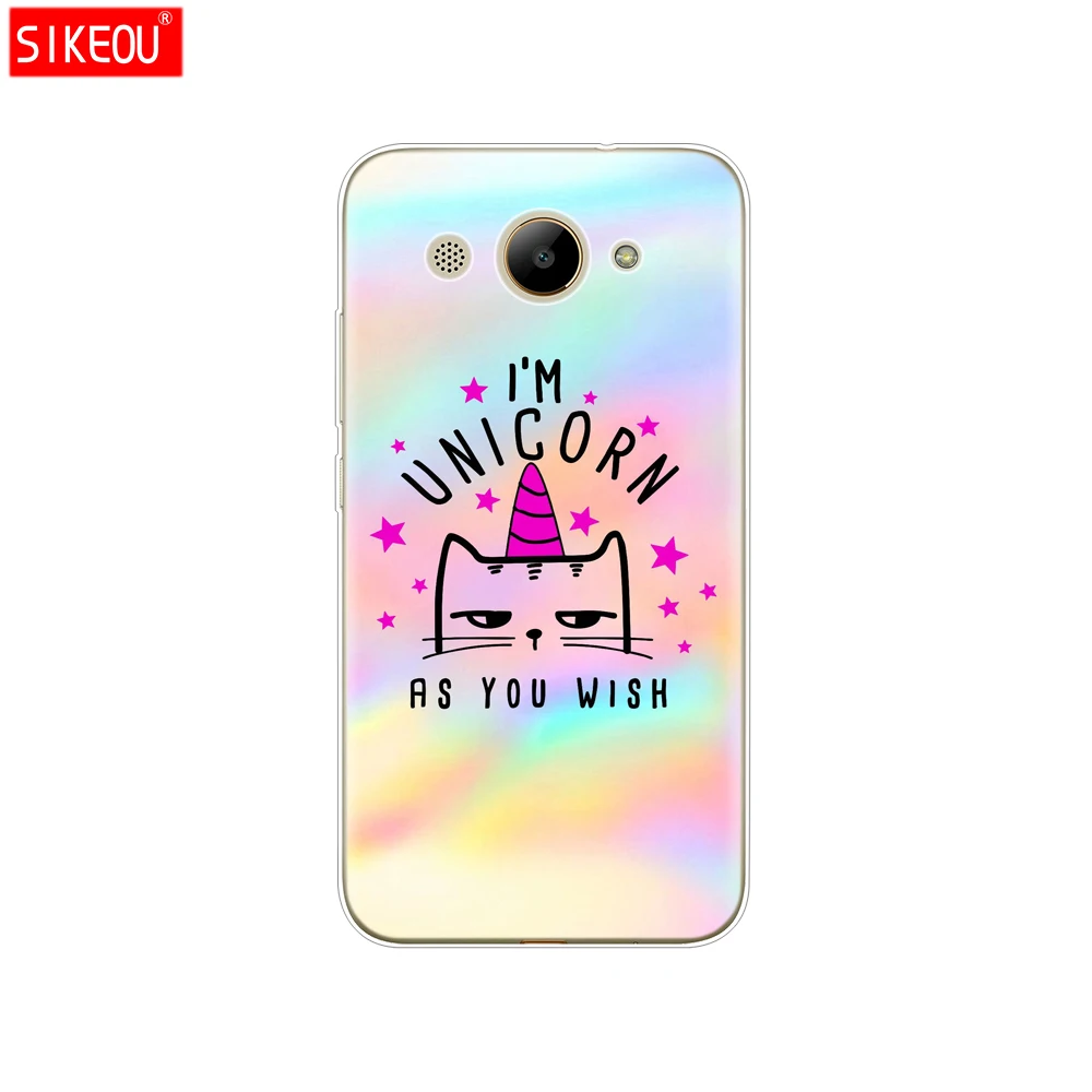33816 Для huawei Y3 чехол мягкий силиконовый huawei Y3 прозрачная задняя крышка 5,0 ''TPU Y 3 для телефона - Цвет: 33816