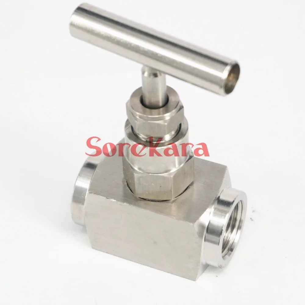 Игольчатый клапан 3/4 дюйма BSP с внутренней резьбой из нержавеющей стали 304 |