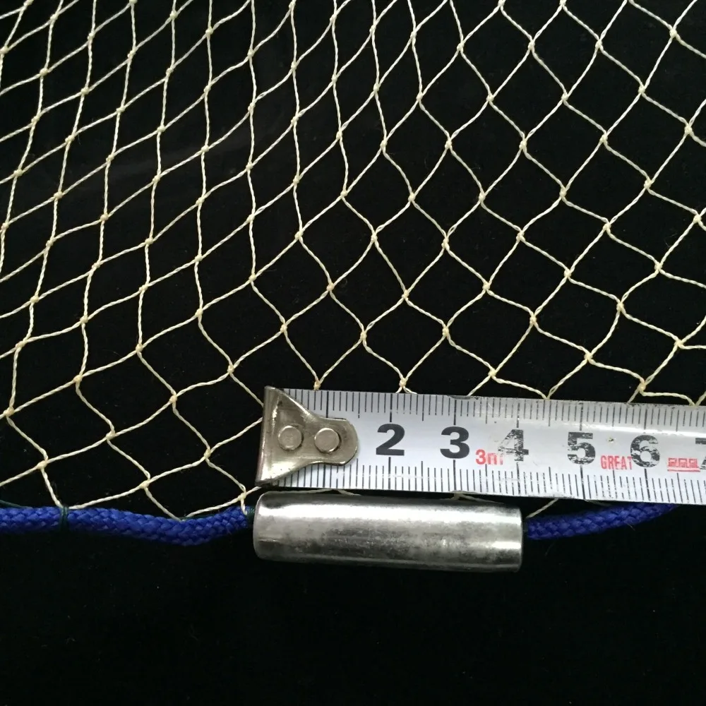 Finefish 2 4-4 8 м MMultifilament Линия нейлон США литая сеть ручной бросок рыболовная 1 см Samll